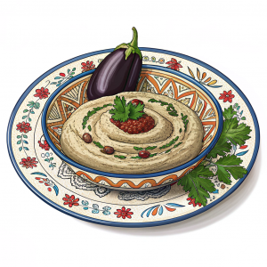 Comida Arabe Baba Ghanoush