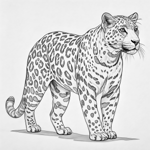 16719 Mamiferos Jaguar, amarillo pálido a dorado con rosetas negras, Panthera onca. Colorear Mamiferos Jaguar, Amarillo Pálido A Dorado Con Rosetas Negras, Panthera Onca. Colorear