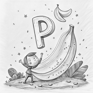 Abecedario De Frutas 02 Colorear