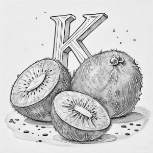 16760 Abecedario de Frutas 02 (22) Colorear Abecedario De Frutas 02 Colorear