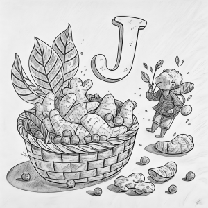 Abecedario De Frutas 02 Colorear