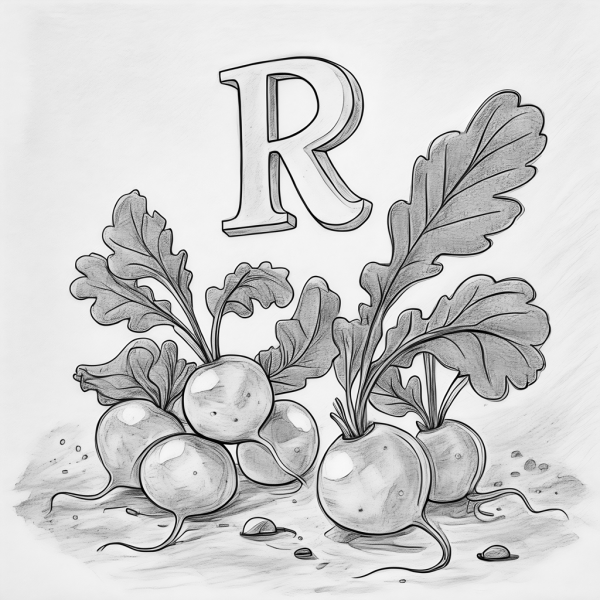 Abecedario De Frutas 02 Colorear