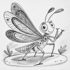 Insectos Neóptero Colorear