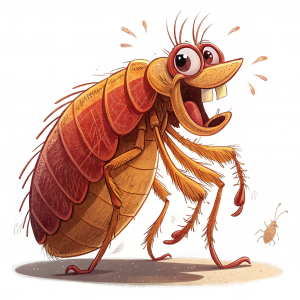 Insectos Flea (Pulga)