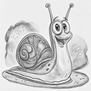 Insectos Babosa Colorear