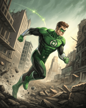 Linterna Verde Accion