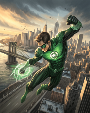 Linterna Verde Accion