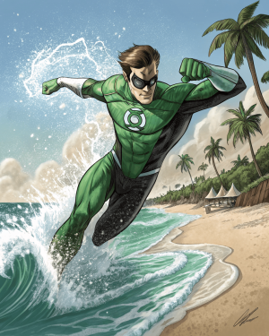 Linterna Verde Accion