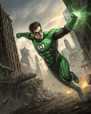 Linterna Verde Accion