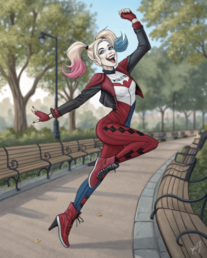 Harley Quinn En Accion