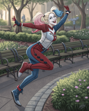 Harley Quinn En Accion