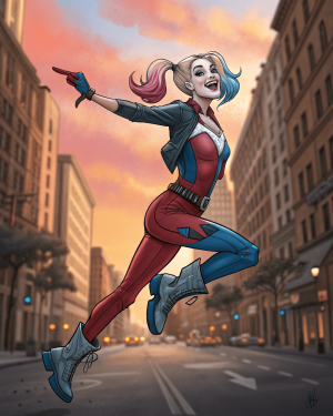 Harley Quinn En Accion