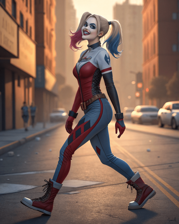 17033 Harley Quinn en Accion (4)-min Harley Quinn En Accion