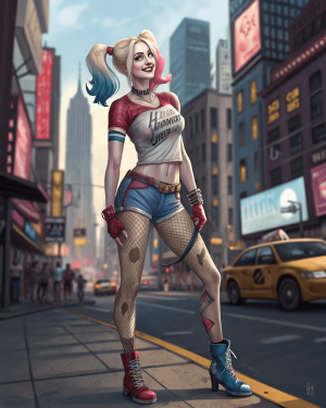 Harley Quinn En Accion