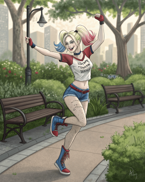 Harley Quinn En Accion