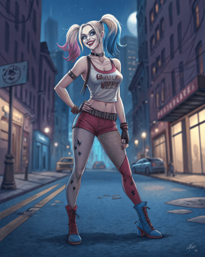 Harley Quinn En Accion
