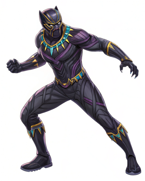 Black Panther En Accion