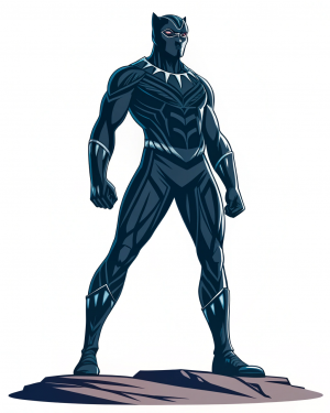 Black Panther En Accion