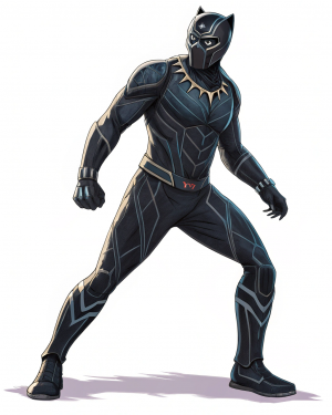 Black Panther En Accion
