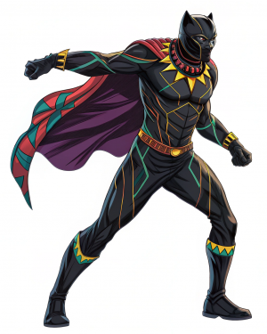 Black Panther En Accion