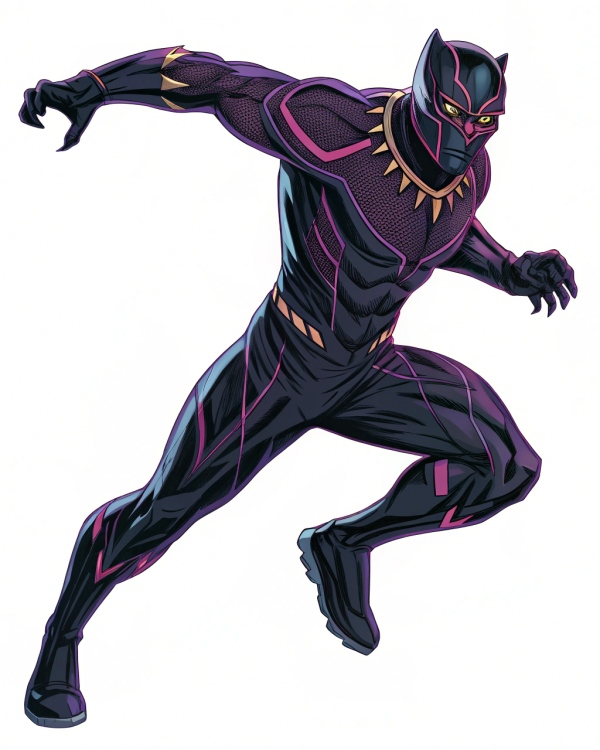 Black Panther En Accion