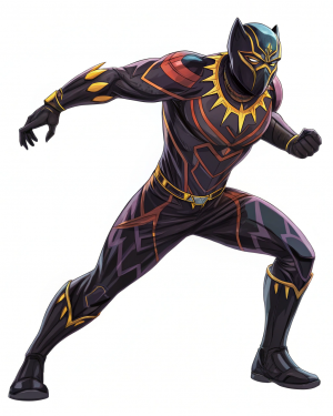 Black Panther En Accion