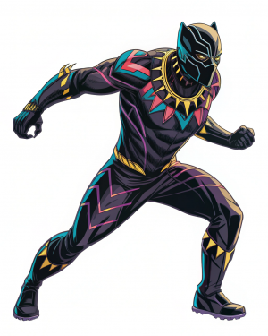 Black Panther En Accion