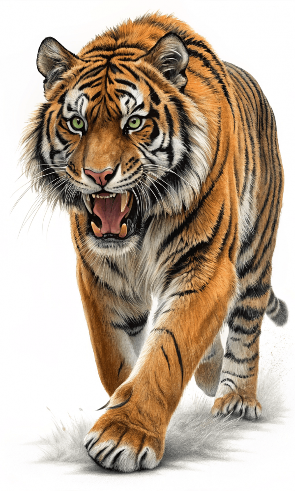 Felino  Tigre, Panthera Tigris