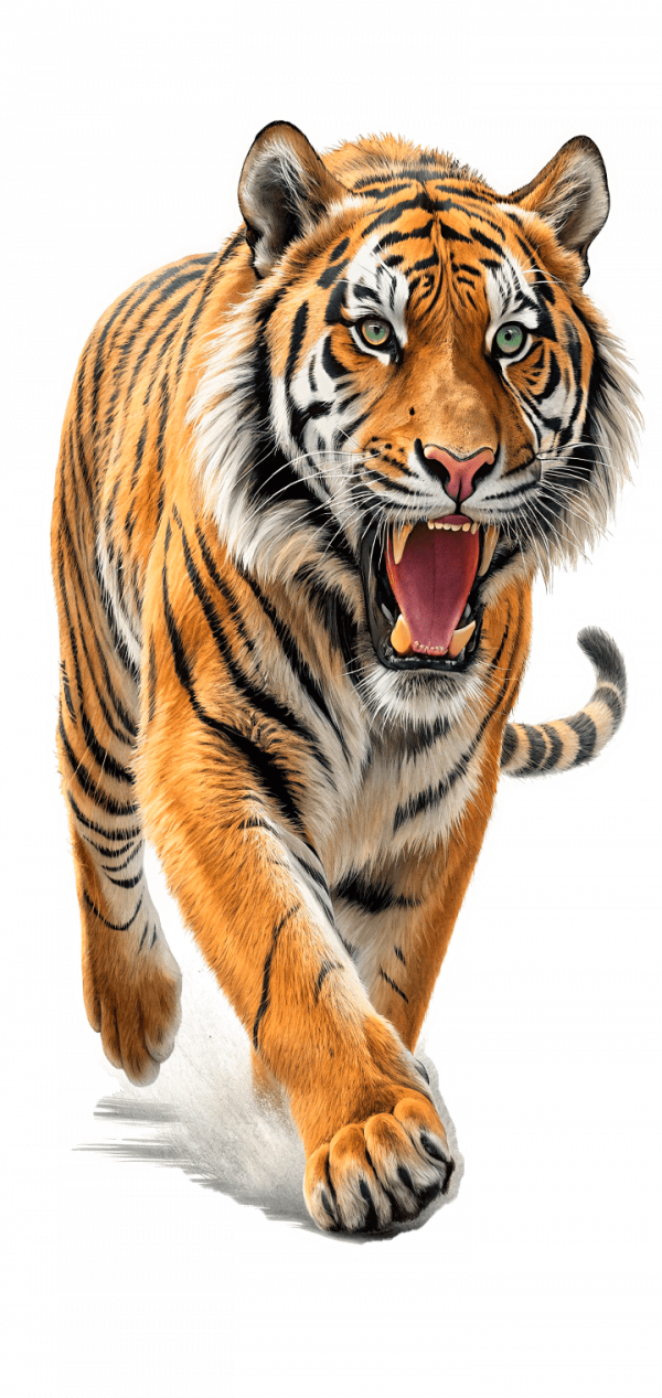 Felino  Tigre De Bengala, Panthera Tigris Tigris