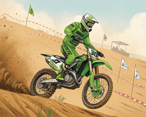 Moto Kawasaki Modelo KX250F Año 2017