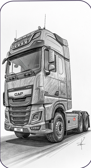 17441 Camion DAF, XG+, 2021-min Camion Daf, Xg+, 2021