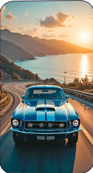 17450 Auto Ford, Mustang Shelby GT500, 1967, Nightmist Blue-min Auto Ford, Mustang Shelby Gt500, 1967, Nightmist Blue