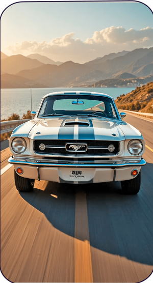 17451 Auto Ford, Mustang Shelby GT350, 1965, Wimbledon White-min Auto Ford, Mustang Shelby Gt350, 1965, Wimbledon White