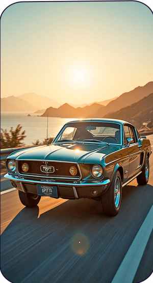 17461 Auto Ford, Mustang GT Fastback (Bullitt), 1968, Highland Green-min Auto Ford, Mustang Gt Fastback (Bullitt), 1968, Highland Green