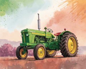 Tractor John Deere, 730, 1958