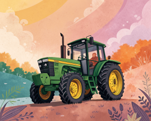 Tractor John Deere, 60, 1952