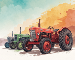 Tractor Ferguson, To35, 1954