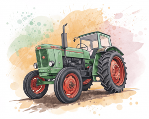 Tractor Deutz, F1L 612, 1953