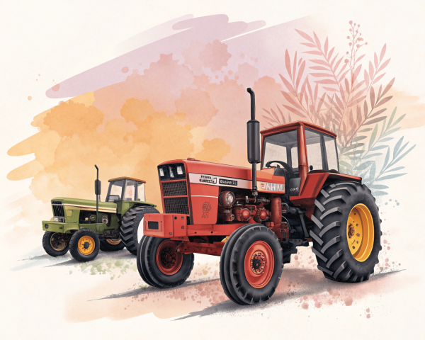 Tractor Case, 800, 1958