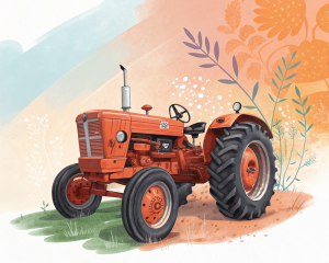 Tractor Allis-Chalmers, Wd45, 1953