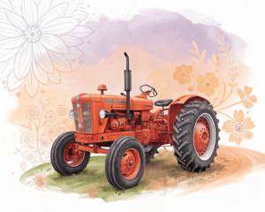Tractor Allis-Chalmers, Wd45, 1953