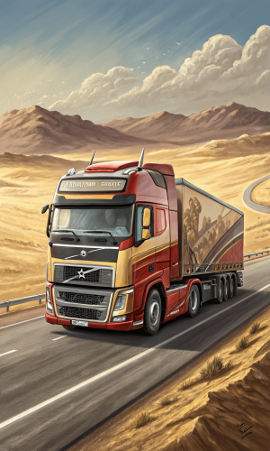 17495 Camion Volvo, FH16, 2012-min Camión Volvo, Fh16, 2012