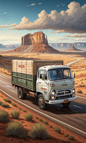 17504 Camion Isuzu, N-Series Elf, 1959-min Camión Isuzu, N-Series Elf, 1959