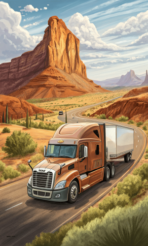 17505 Camion Freightliner, Cascadia, 2007-min Camión Freightliner, Cascadia, 2007