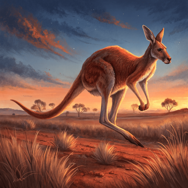 17776 Mamifero Canguro Rojo Australia 01-min Mamífero Canguro Rojo Australia