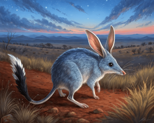 Mamífero Bilby Mayor Australia
