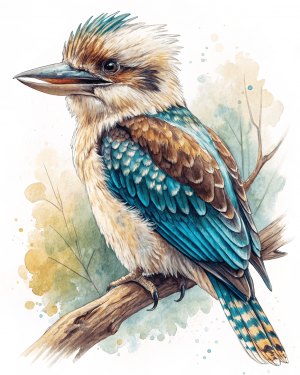 Ave Kookaburra Riente Australia