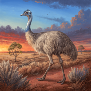 Ave Emú Australia
