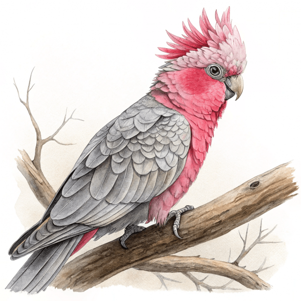Ave Cacatúa Galah Australia