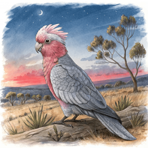 Ave Cacatúa Galah Australia
